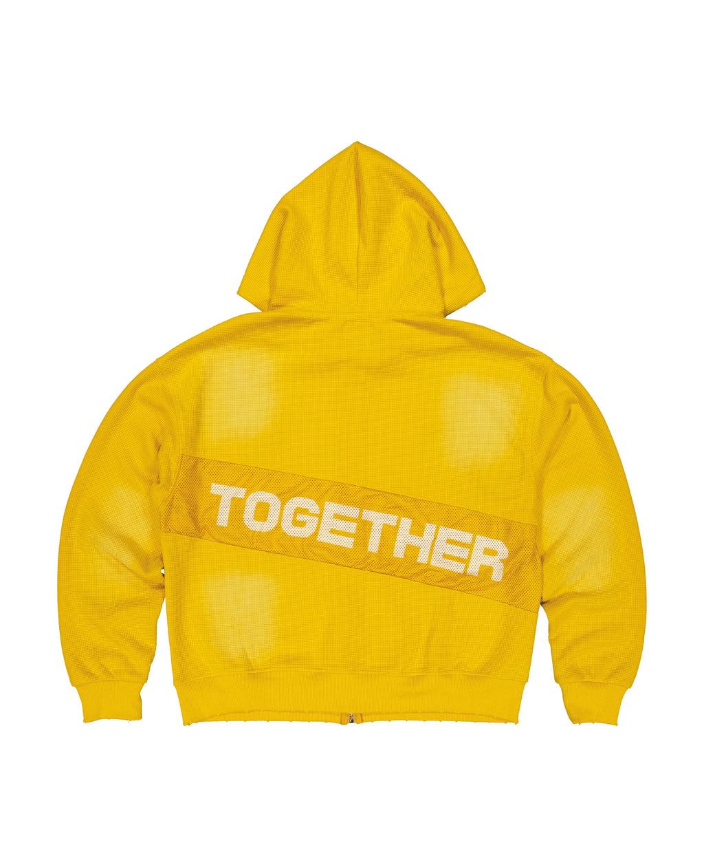 zip waffle yellow