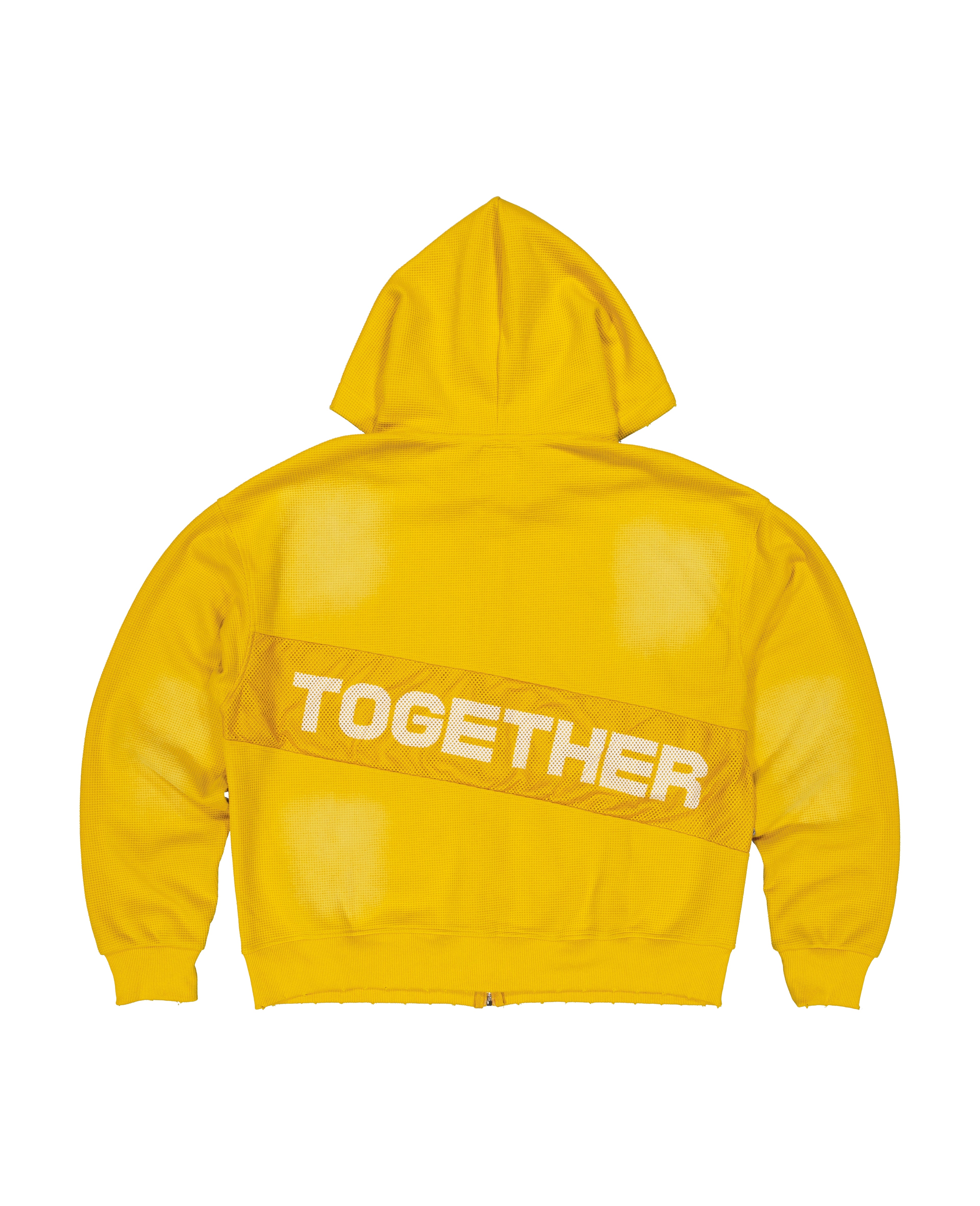 zip waffle yellow