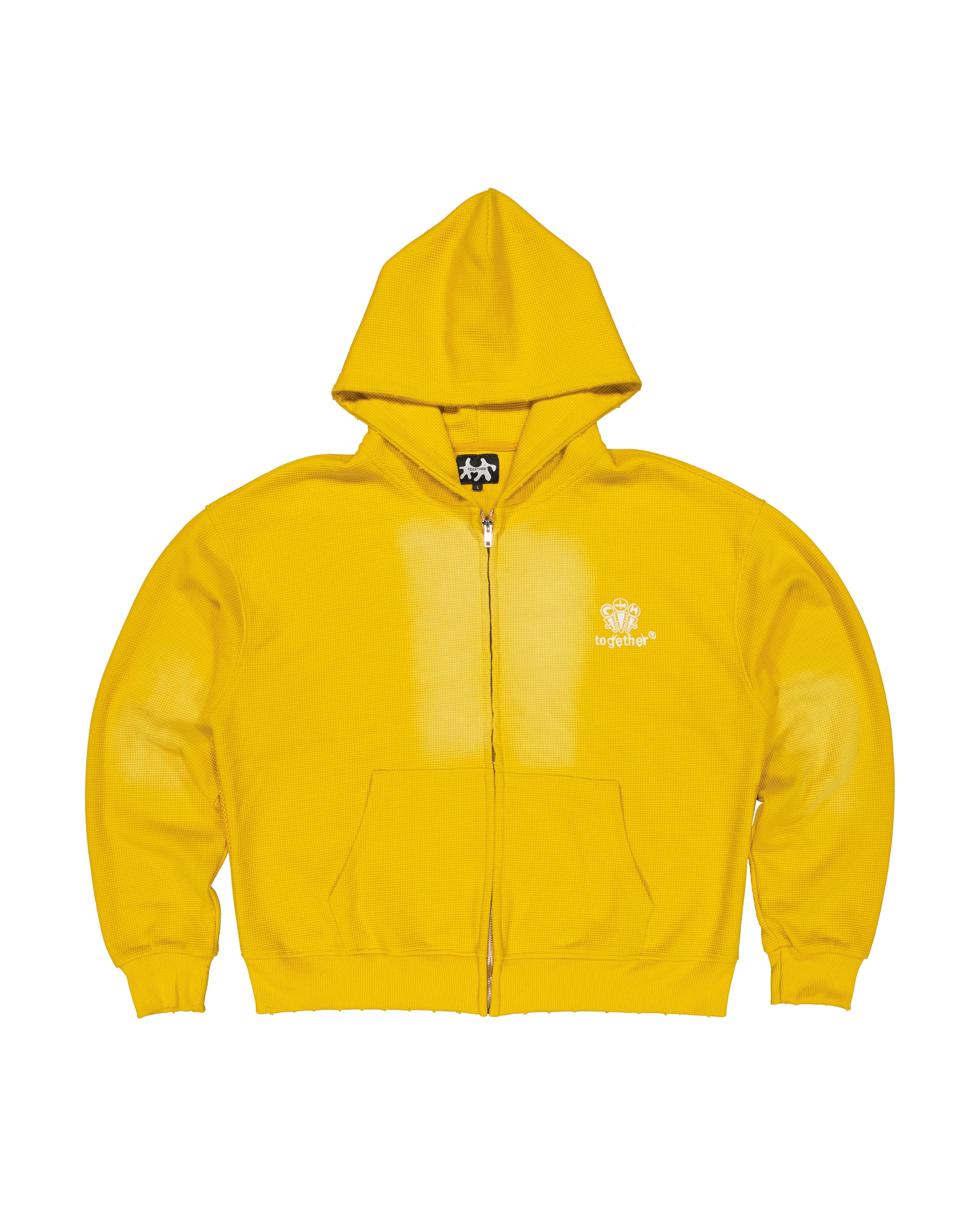 zip waffle yellow