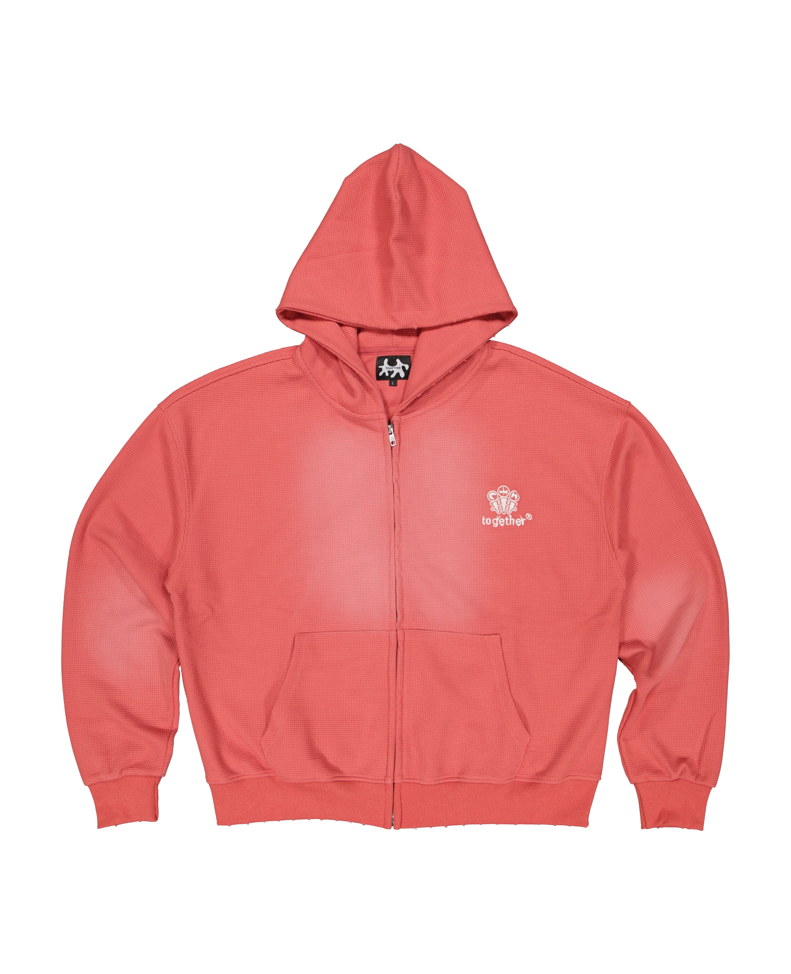 zip waffle red